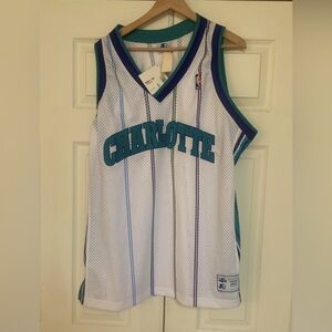 Charlotte Hornets Starter Jersey
Brand New with Tags Vintage 1990s New Old Stock